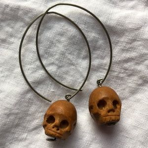 Skull earrings
